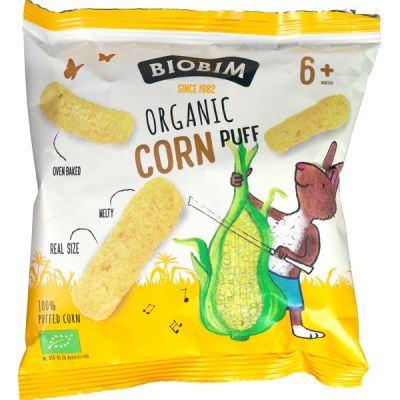 Corn Puff van Biobim, 8 x 15 g